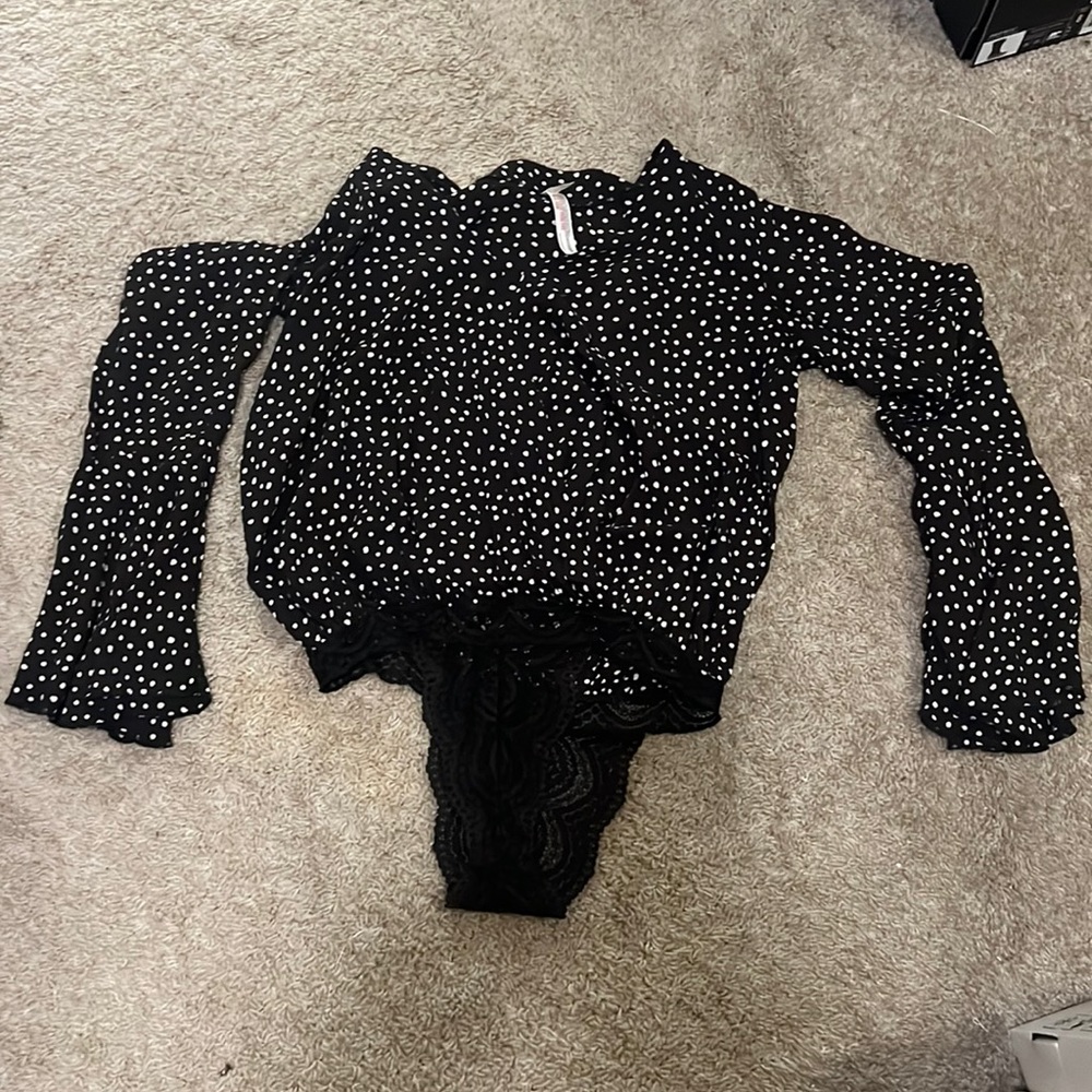 Womens size XS, intimately by free people, body suit/blouse